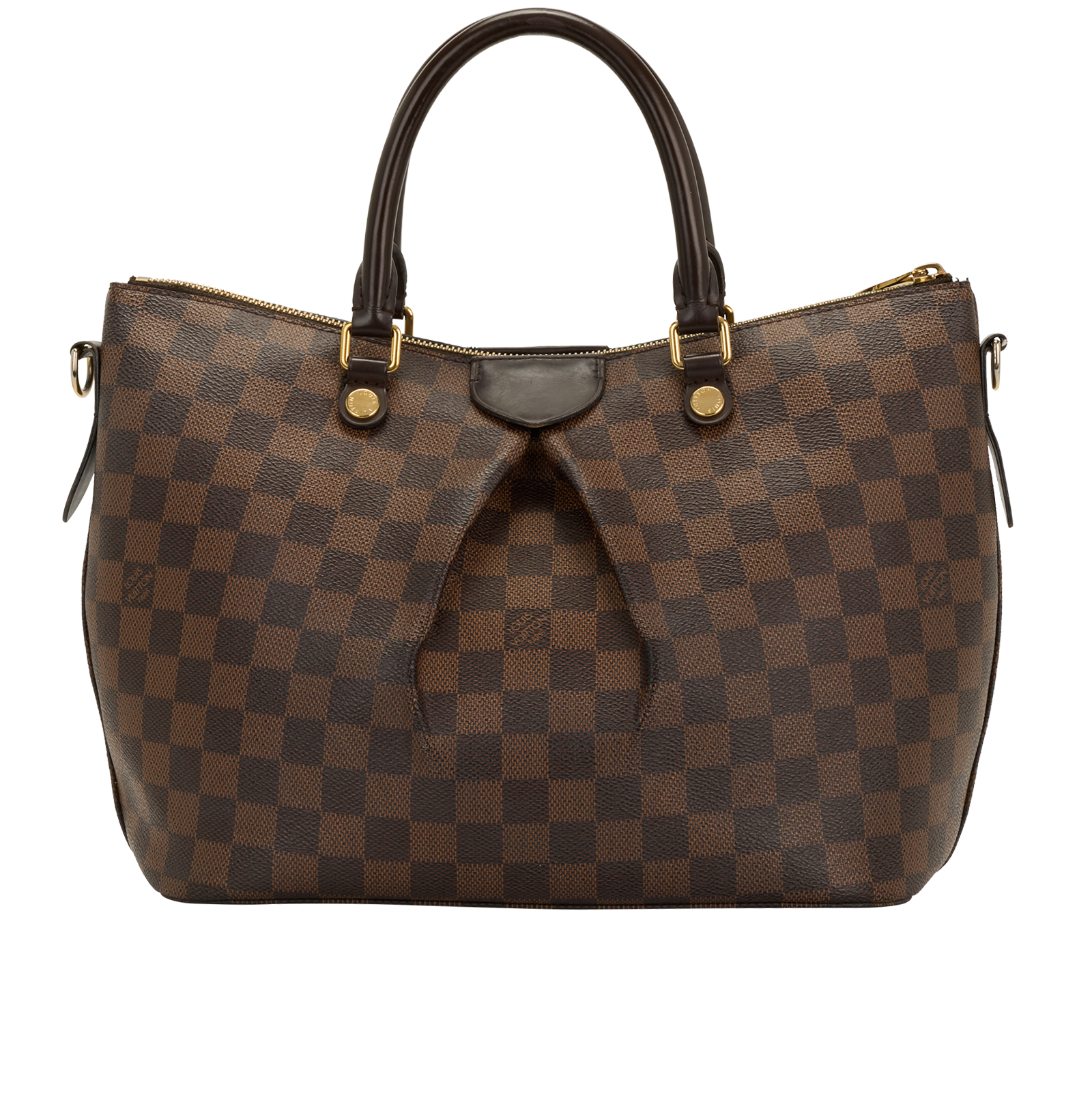 Siena MM, &pound;495, Handbags, Brown, Canvas, Back view